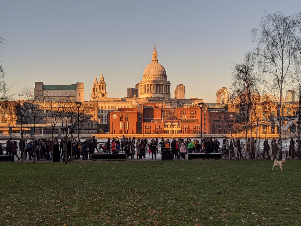 St Pauls Cathedral from the Tate Modern