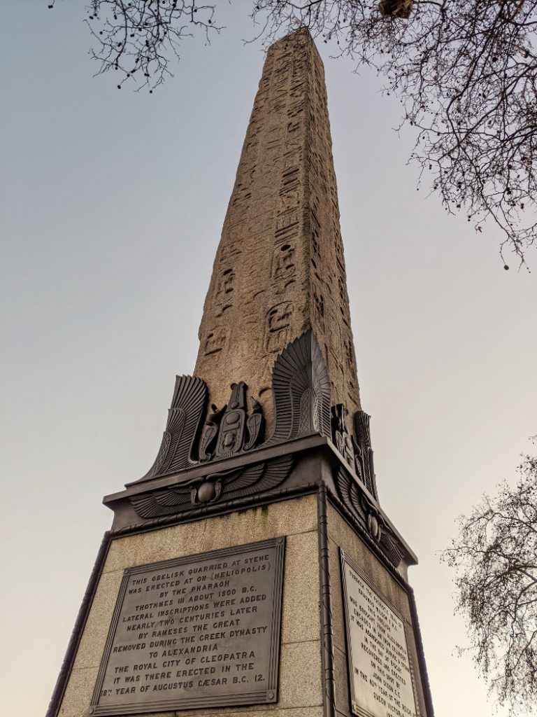 Obelisk on the Thames Path
