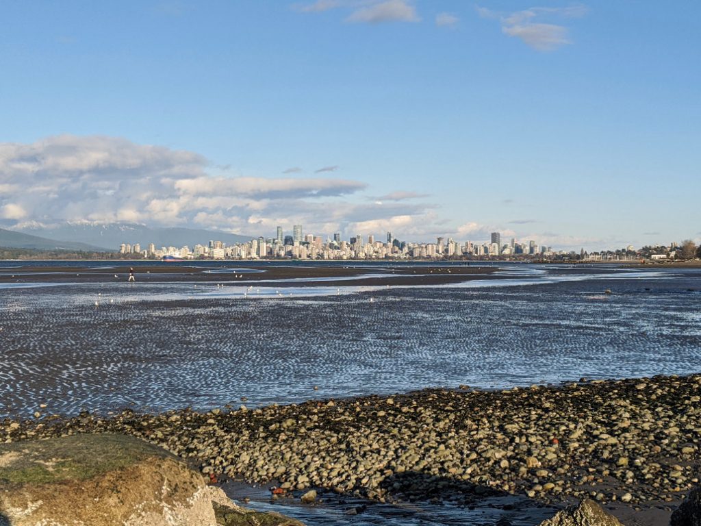 Spanish Banks - West point of the beach