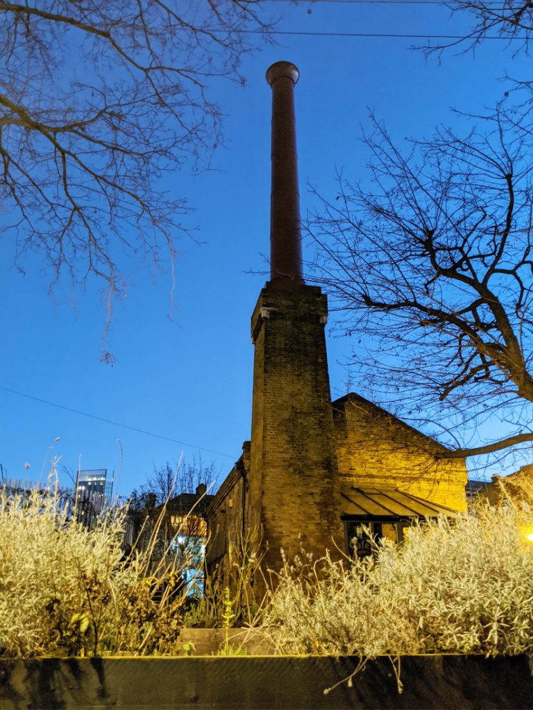 The Brunel Museum at night