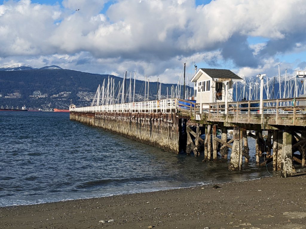 The start of Jericho beach by the Royal Vancouver Yaught club