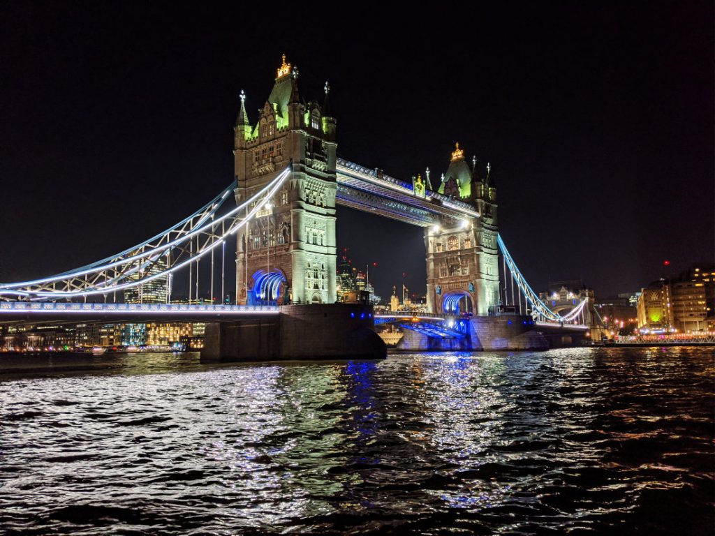Tower Bridge at night