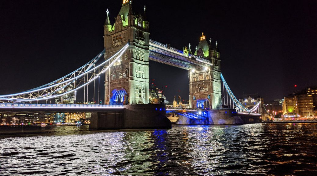 Tower Bridge at night