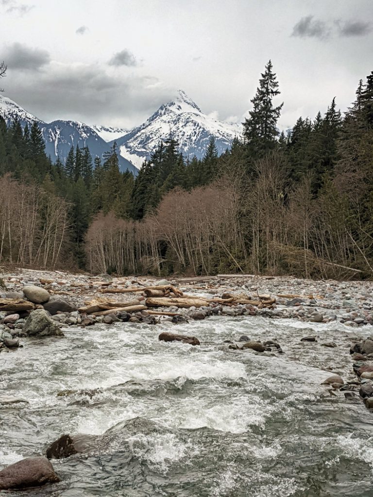 Cheekye River with Alpha Mountain
