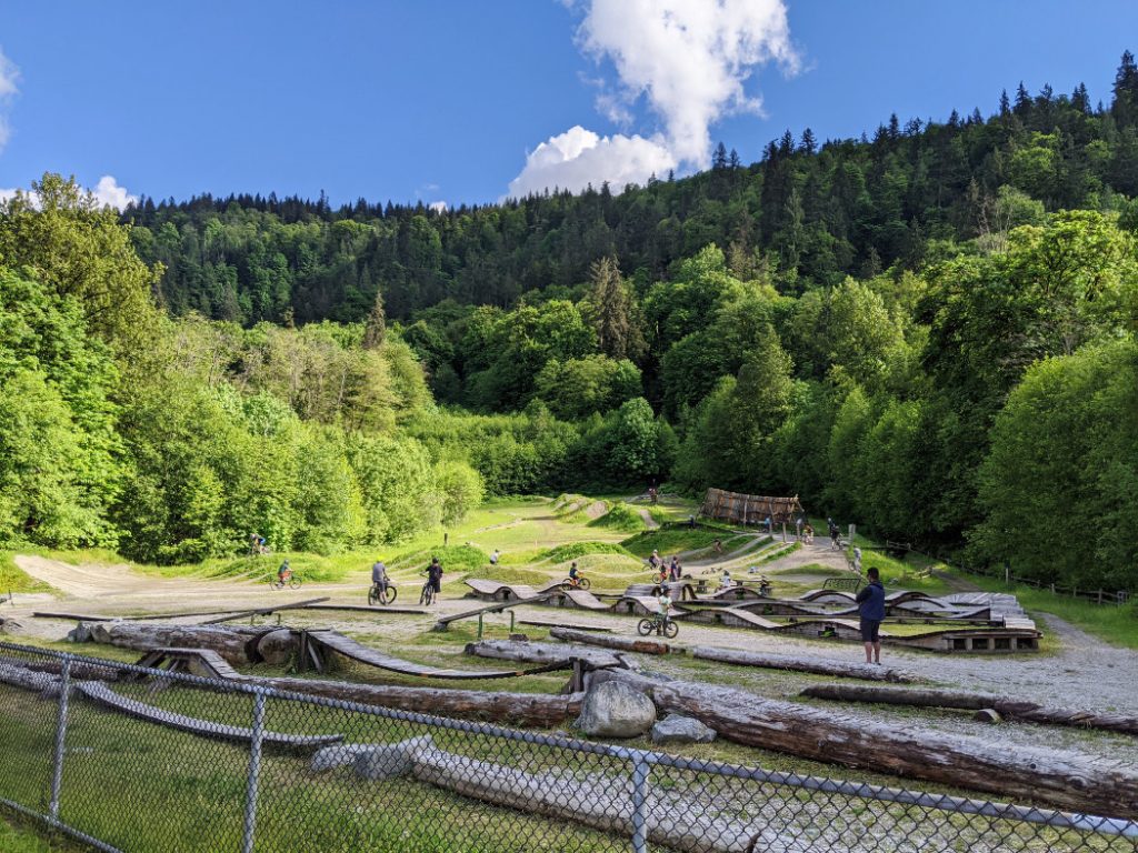 Burnaby Mountain Bike Skills Facility