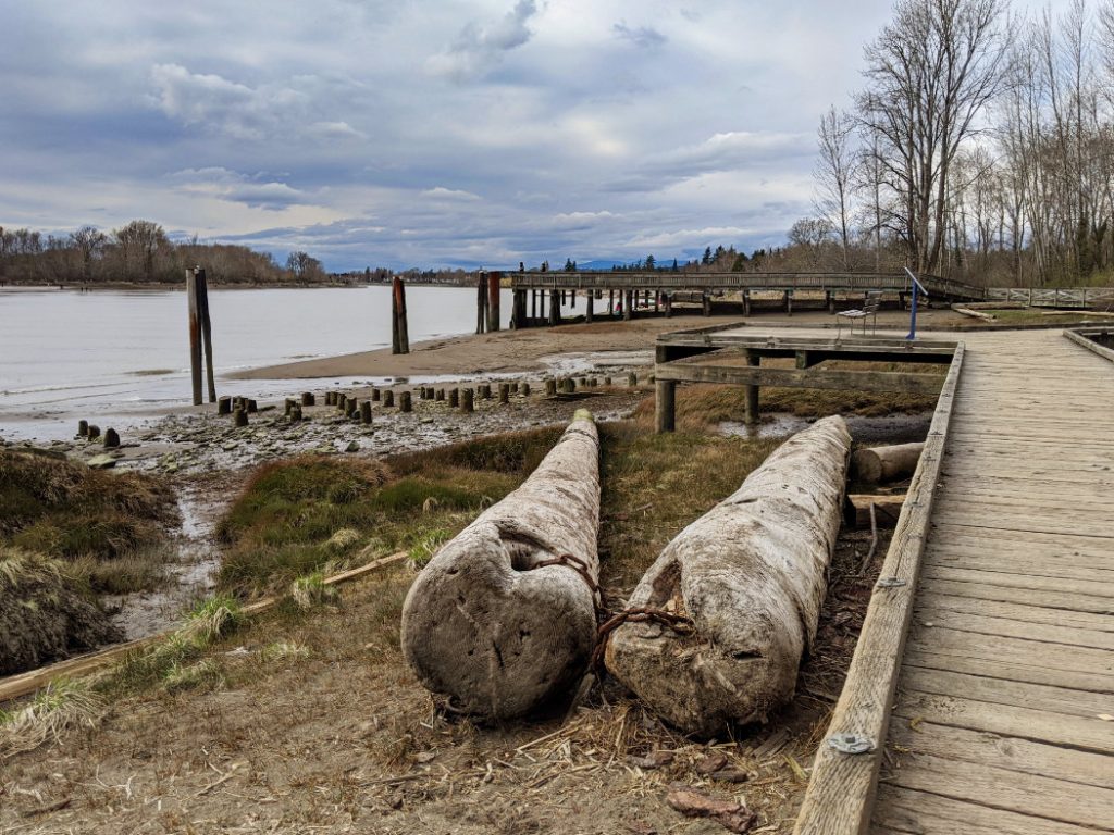 Fraser River Park boardwalk