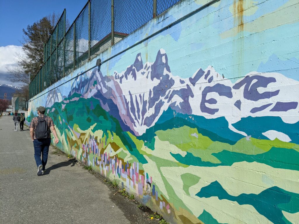 The Lions as street art