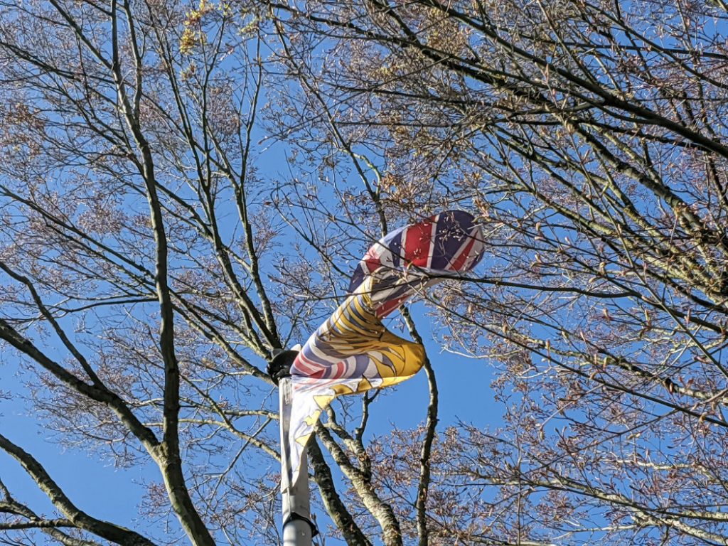 BC flag - this is where Vancouver started