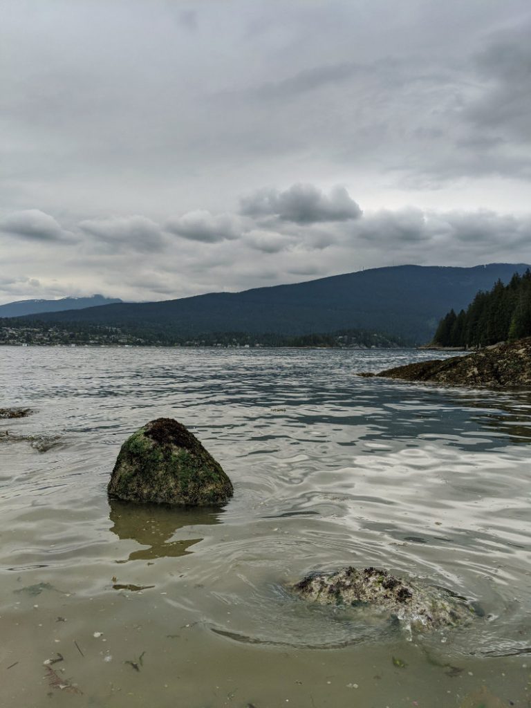 Admiralty Point looking over to Deep Cove