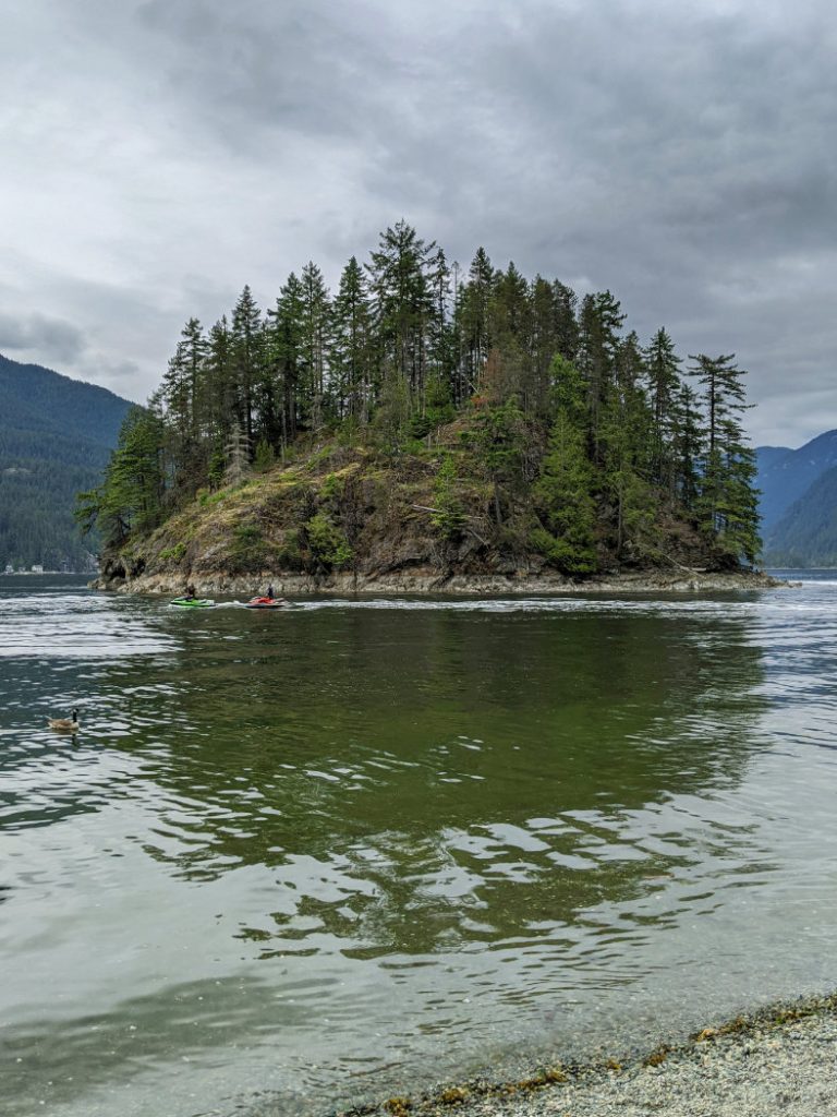 Jug Island views