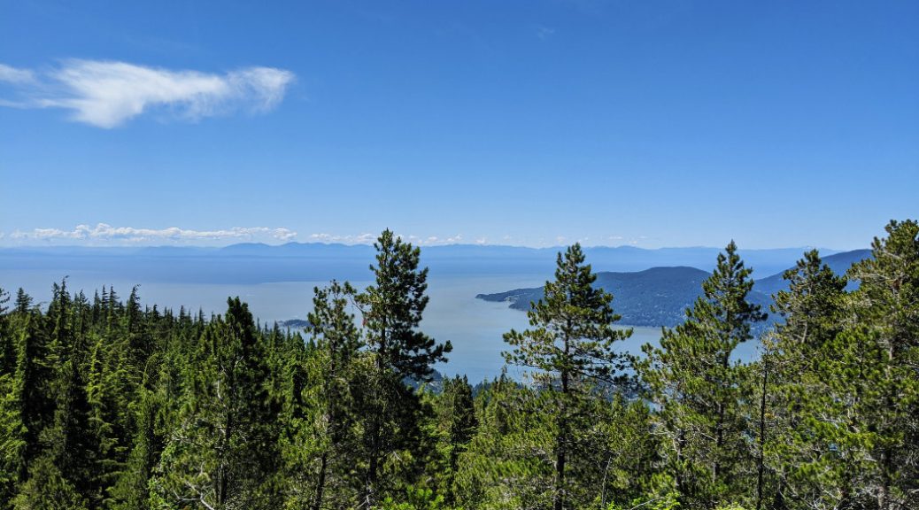 View from West Knob