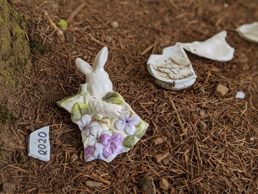 Broken teapots