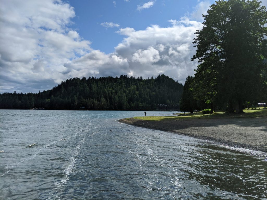 First views of Cultus Lake
