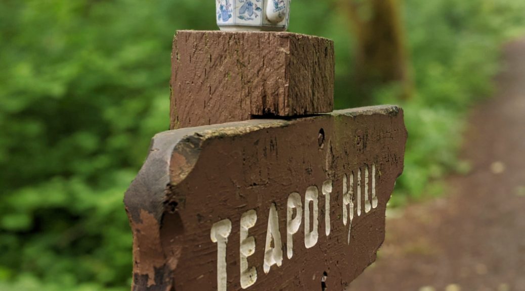 Teapot Hill sign