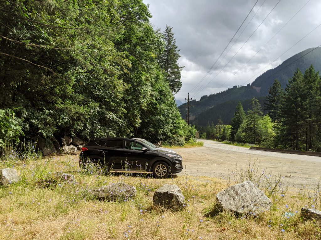 Tikwalus Heritage trailhead parking