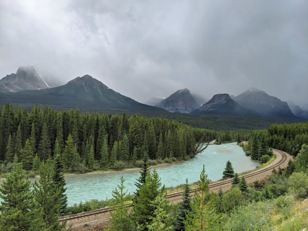 Morant’s curve along the Bow Valley Parkway