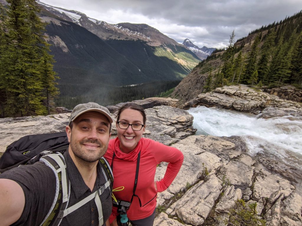 Twin Falls from above