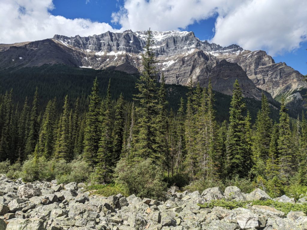 Views of Mount Temple