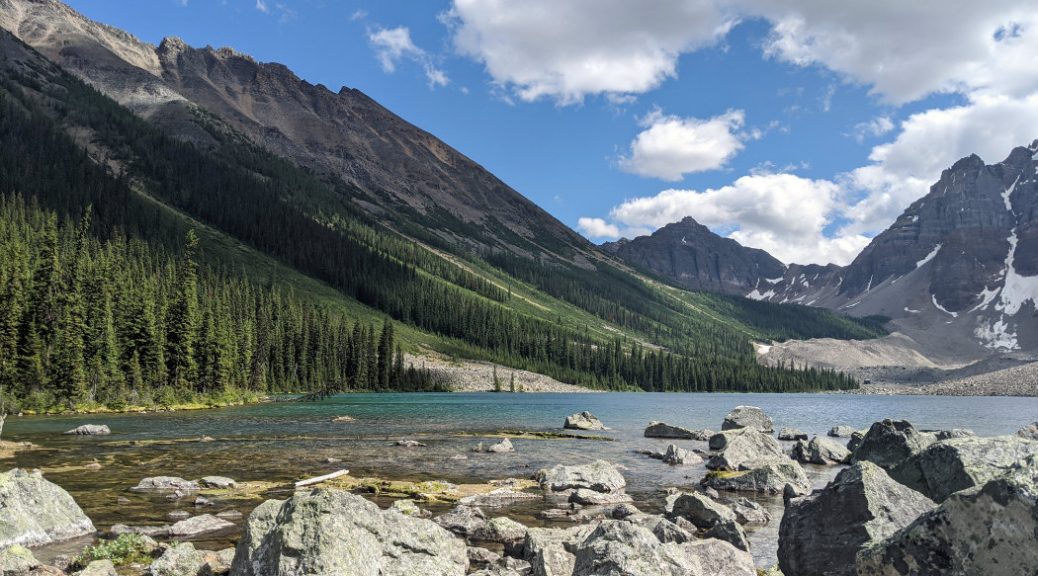 Consolation Lakes - lower lake