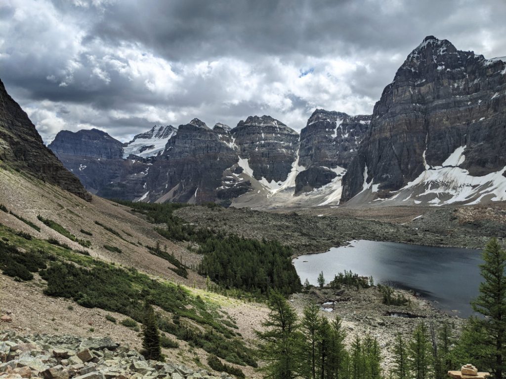 Valley of the Ten Peaks and Eiffel Lake - Mount Babel, Mount Fay, Mount Bowen, Tonsa Peak, Mount Perren and Mount Tuzo