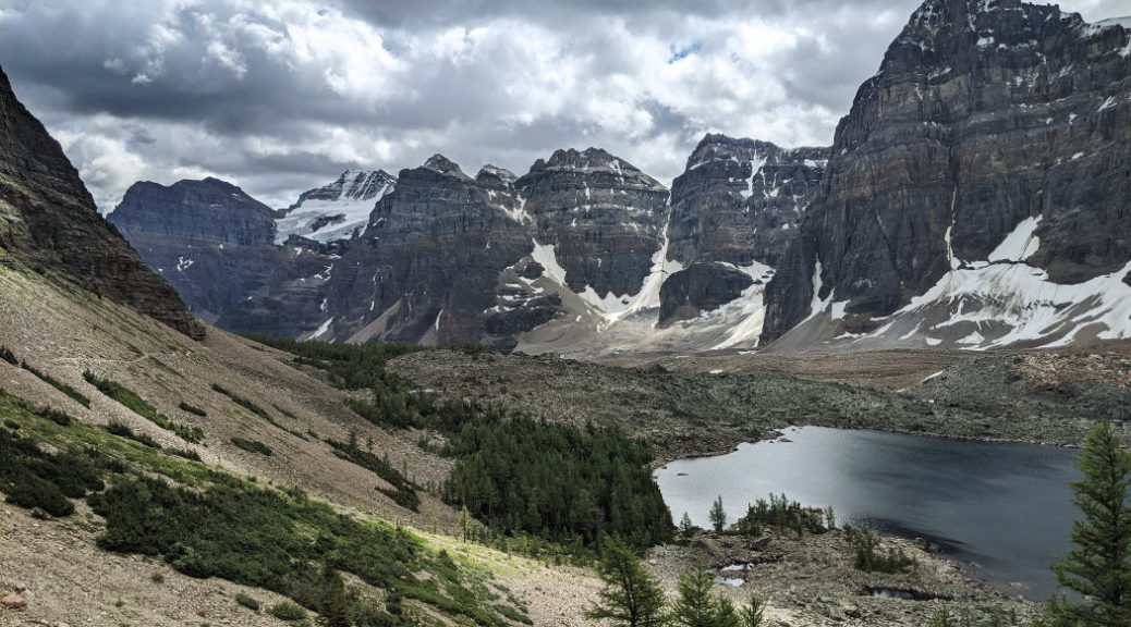 Valley of the Ten Peaks and Eiffel Lake - Mount Babel, Mount Fay, Mount Bowen, Tonsa Peak, Mount Perren and Mount Tuzo
