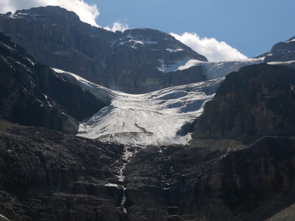 Close up of Stanley Glacier