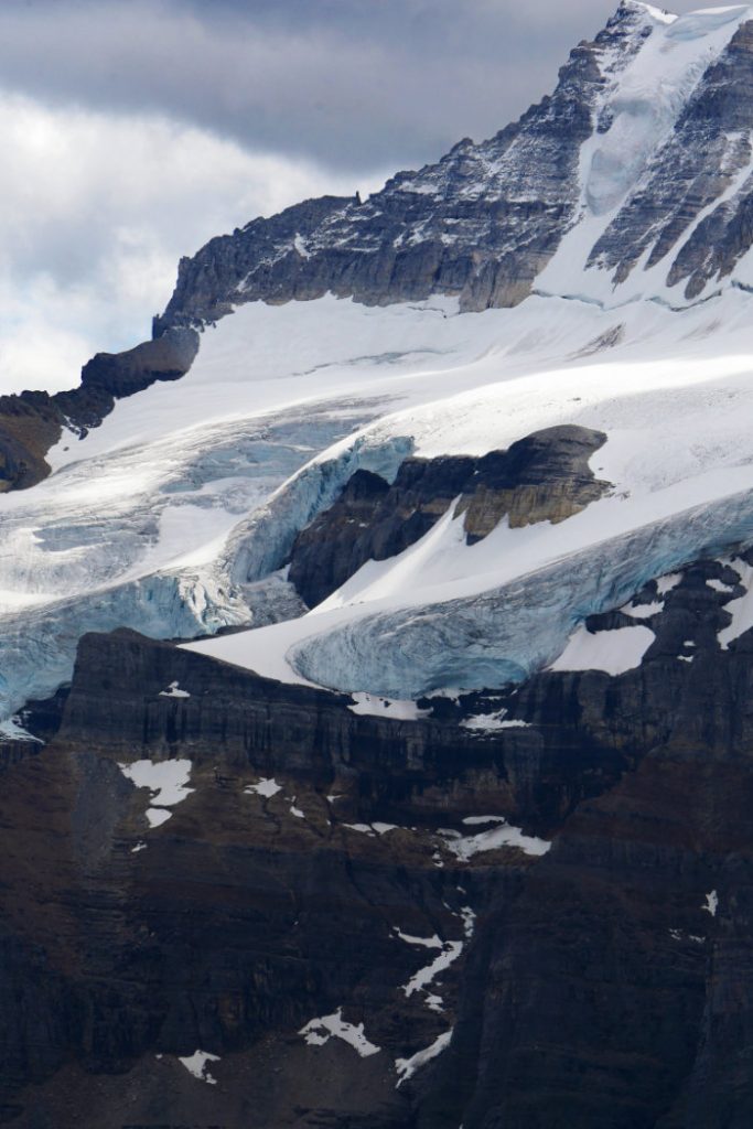Glaciers on Mount Fay