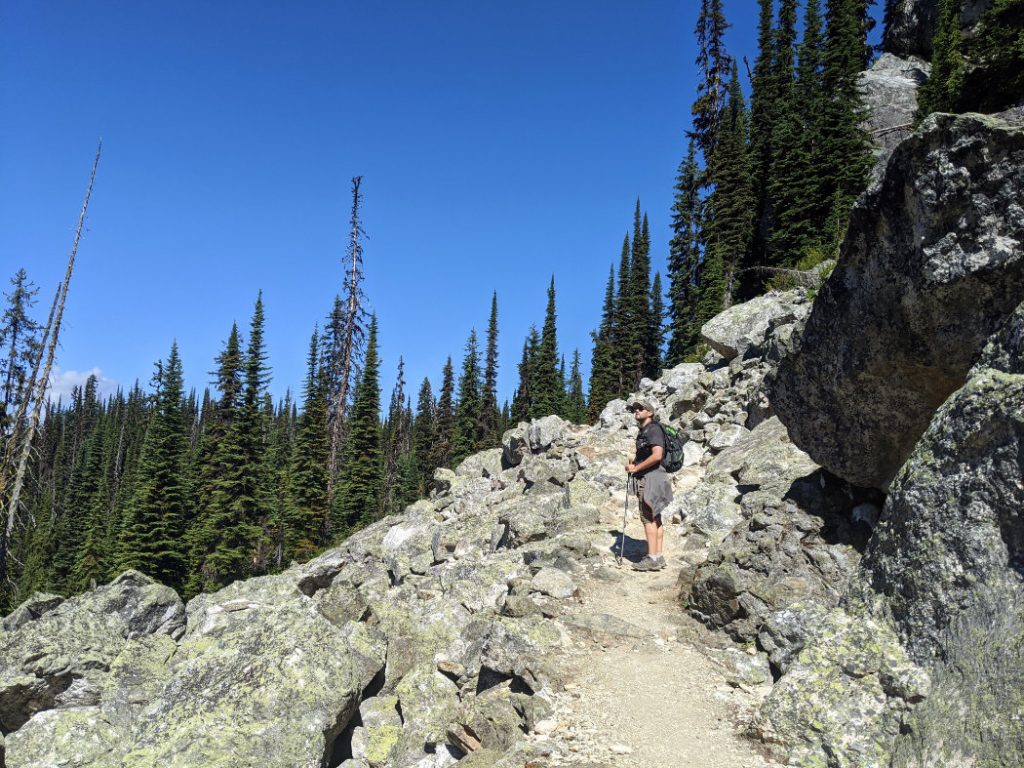 Massive boulders