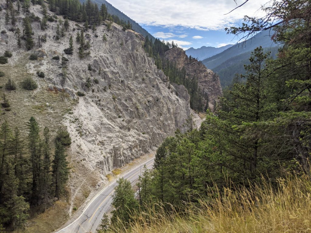 Sinclair Canyon from above