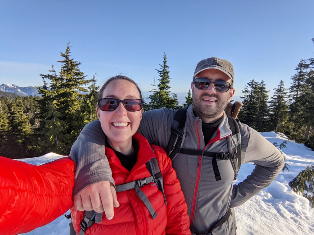 Black Mountain Snowshoeing - South Peak