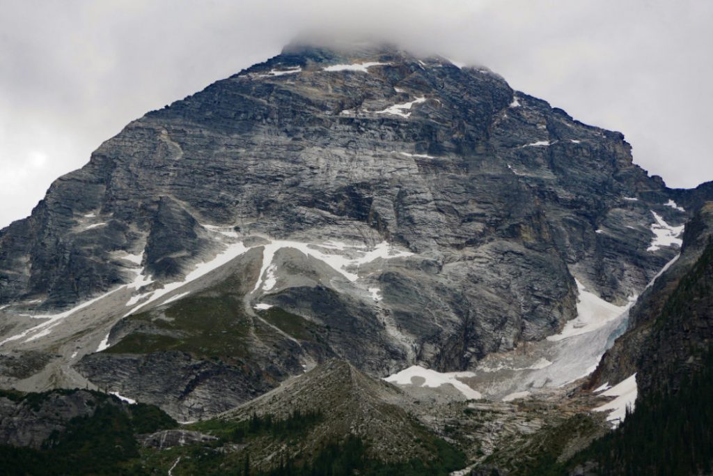 Mount Sir Donald and the Vaux Glacier