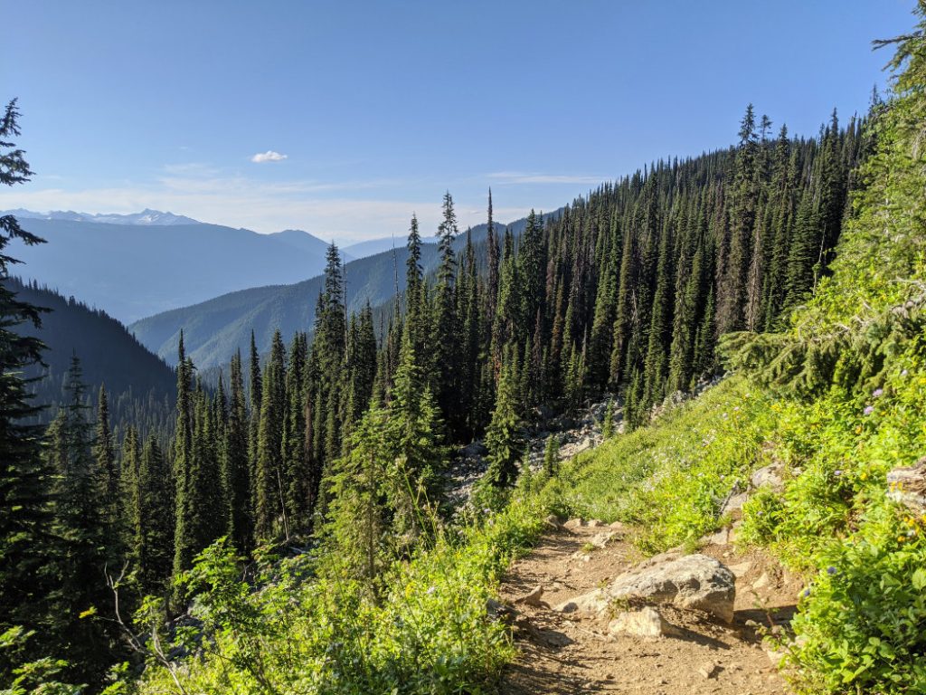 More gorgeous views from the trail