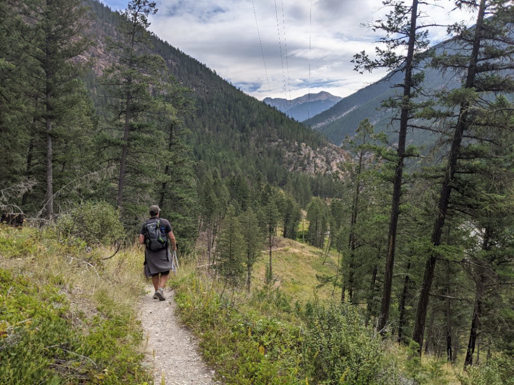 Heading to Radium Hot springs on the Juniper Trail