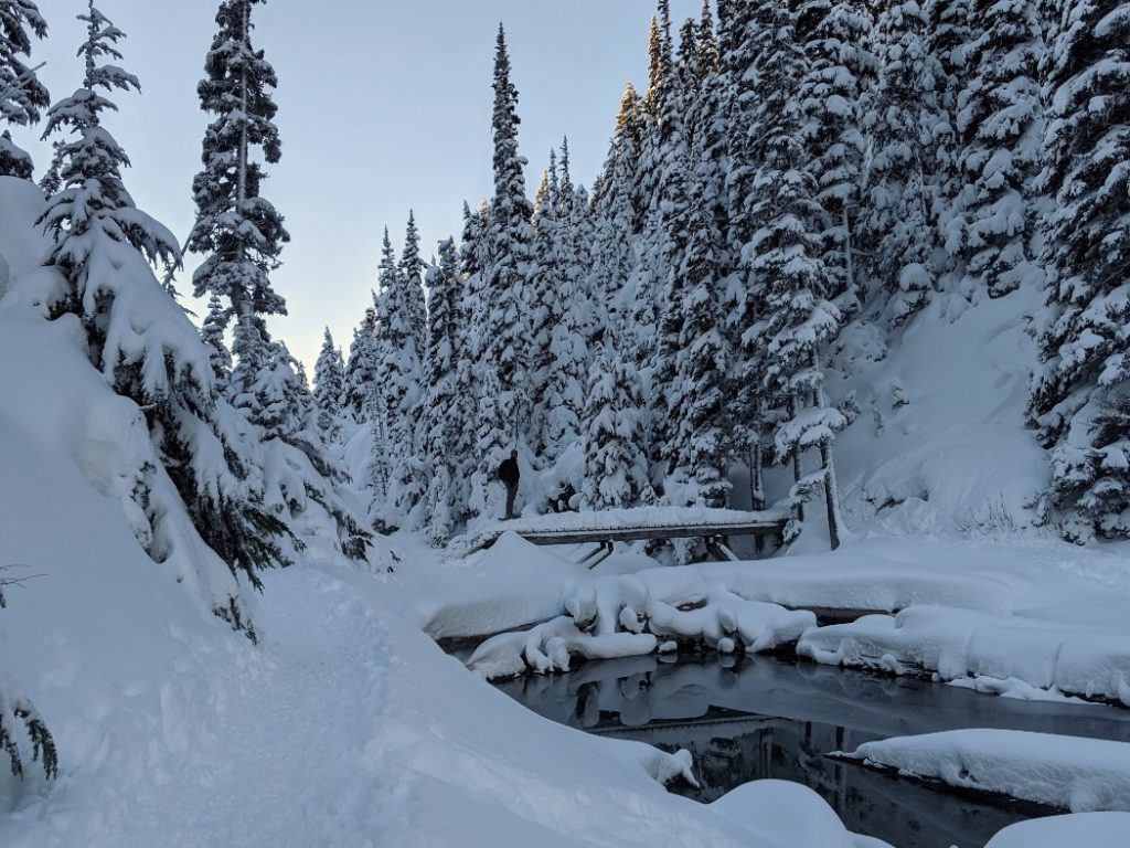 Bridge at the edge of Panorama Lake
