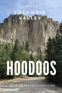 Hoodoos trail - amazing rock formations in the Canadian Rockies