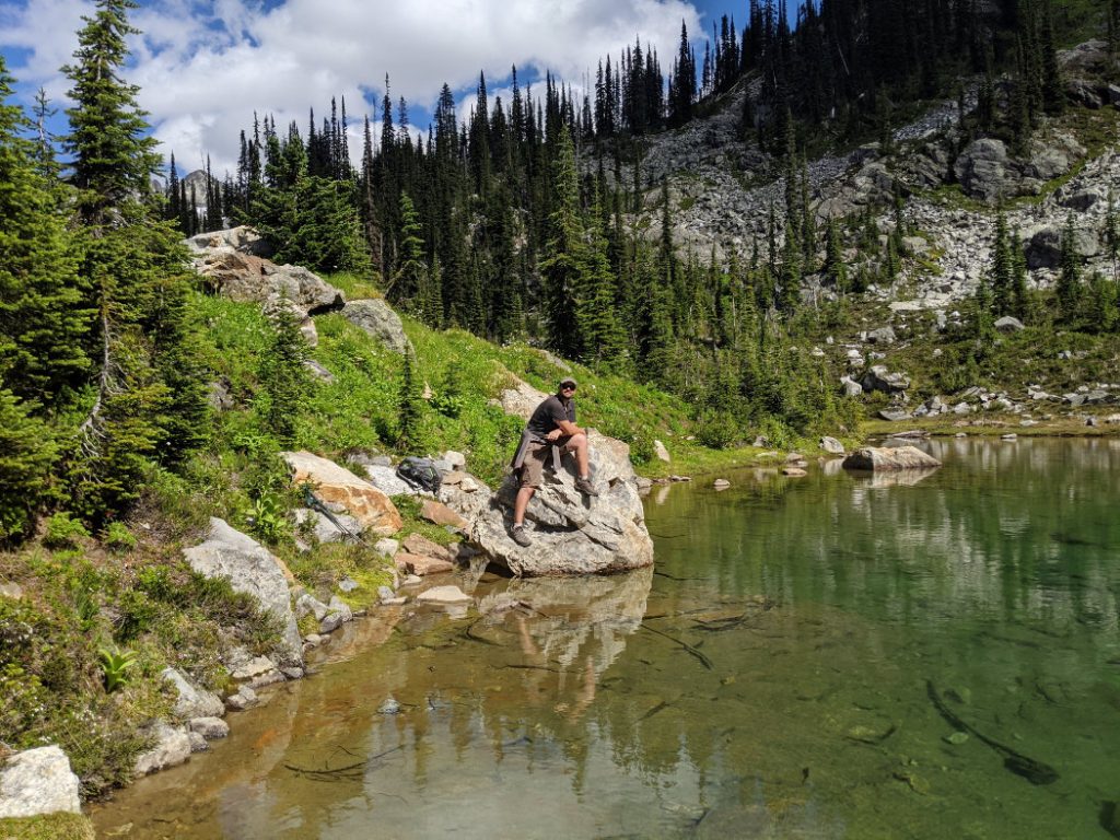 Marc at Jade Lake