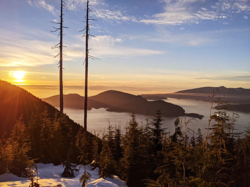 Bowen Lookout at sunset