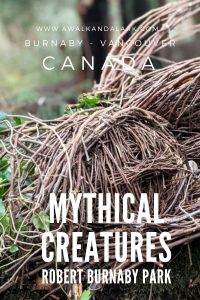 Mythical Creatures in Robert Burnaby Park - Sleeping Beauty