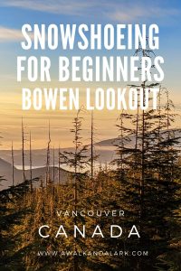 Snowshoeing for beginners - Bowen L