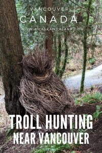 Troll Hunting in Robert Burnaby Park near Vancouver