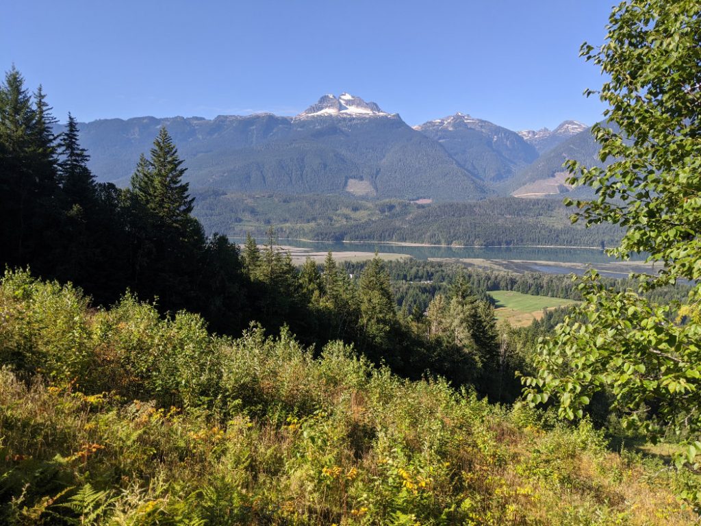 Mount Begbie from Mount Mackenzie