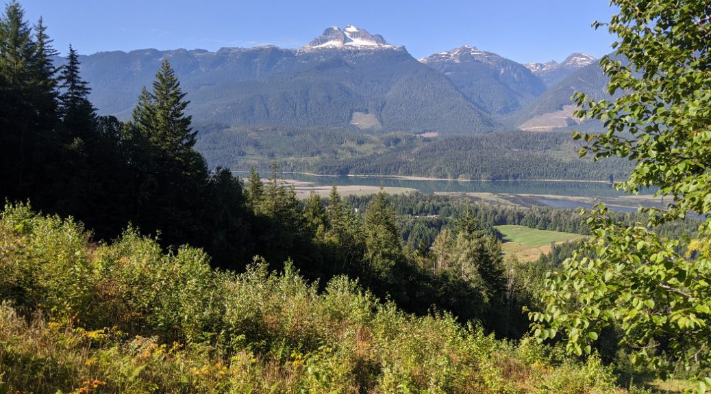 Mount Begbie from Mount Mackenzie
