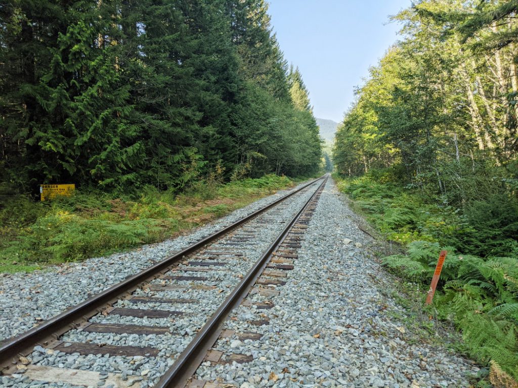 Crossing the tracks