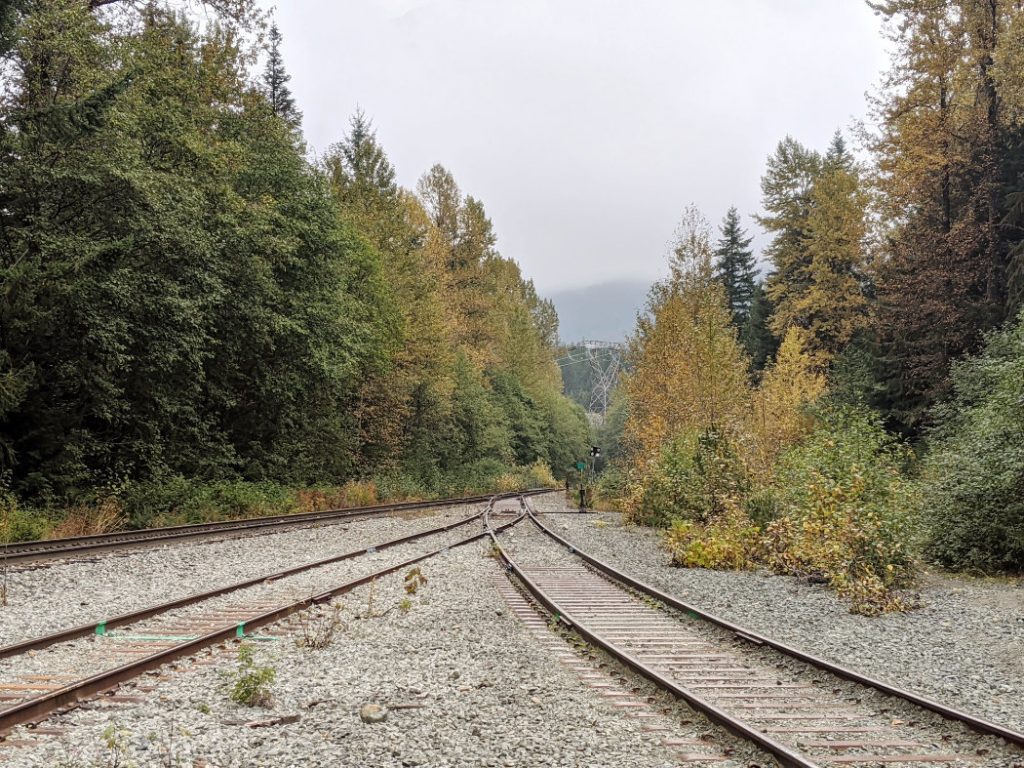 Hike along the trainline to Parkhurst Ghost town
