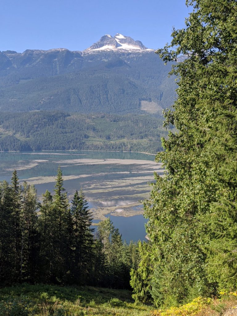 Views of Mount Begbie from Mount Mackenzie