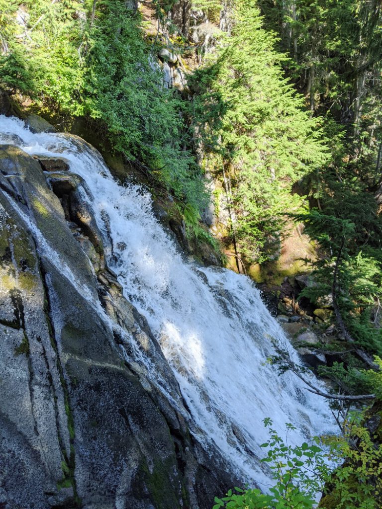 One of the three small waterfalls along 19 Mile Creek