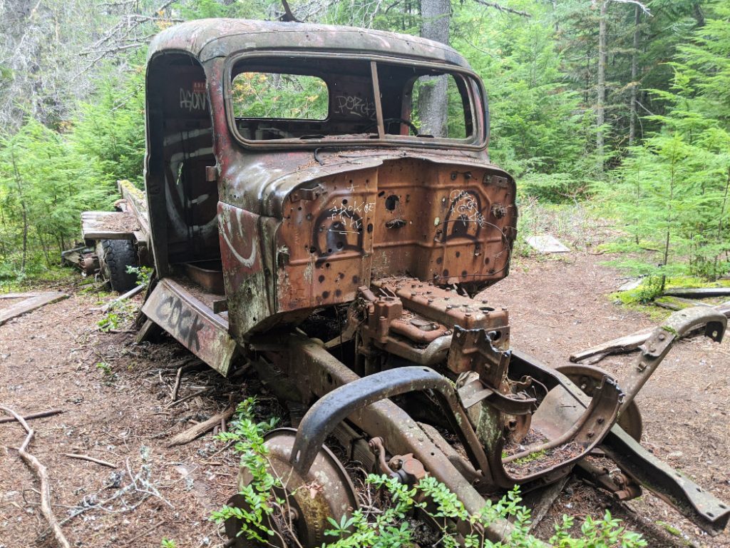 One of the Parkhurt Ghost Town Cars