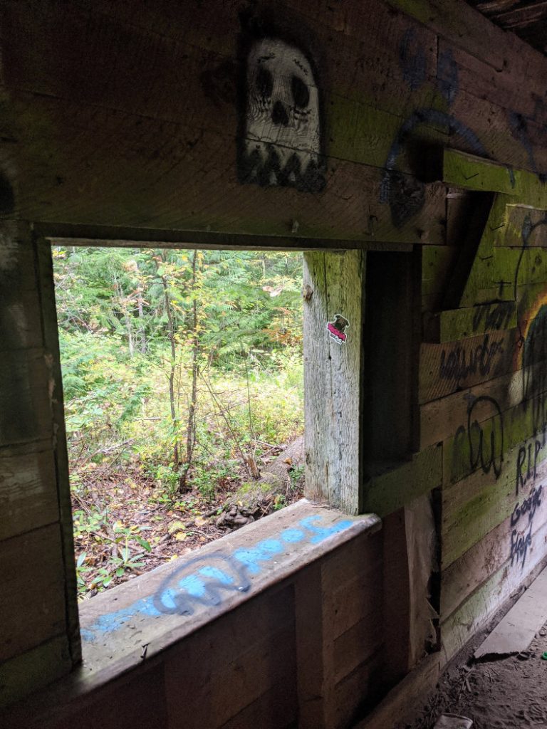 inside the cabin