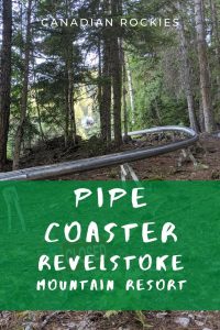 Pipe Coaster Hike on Revelstoke Mountain Resort, Canada