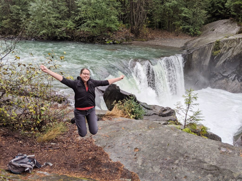 Jumping by Balls Falls